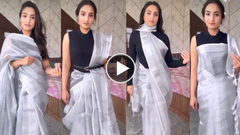 ಚಿಟಿಕೆ ಒಡೆಯುವುದರಲ್ಲಿ ಸೀರೆಯನ್ನು ವಿಧವಿಧವಾಗಿ ಉಟ್ಟು ತೋರಿಸಿದ ವೈಷ್ಣವಿ, ಈ ವಿಡಿಯೋ ನೋಡಿ ನಿಜಕ್ಕೂ ಆಶ್ಚರ್ಯ ಆಗುತ್ತೆ.