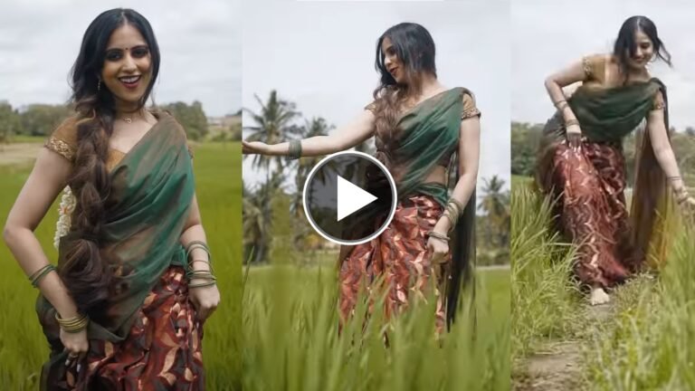 ಲಂಗ ದಾವಣಿ ತೊಟ್ಟು ಹಳ್ಳಿ ಸೊಗಡಿನಲ್ಲಿ ರಾಮಾಚಾರಿ ಸಿನಿಮಾದ ಹಾಡಿಗೆ ಹೆಜ್ಜೆ ಹಾಕಿದ ನಿವೇದಿತ ಗೌಡ. ಈ ವಿಡಿಯೋ ನೋಡಿ ಎಷ್ಟು ಮನಮೋಹಕವಾಗಿದೆ.