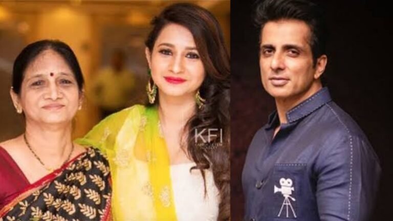 ನಟಿ ಮನ್ವಿತಾ ಕಾಮತ್ ತಾಯಿಯ ಚಿಕಿತ್ಸೆಗೆ ನೆರವಾದ ಸೋನು ಸೋದ್, ರಿಯಲ್ ಹೀರೋಗೆ ಧನ್ಯವಾದ ಸಲ್ಲಿಸಿದ ಮನ್ವಿತಾ.