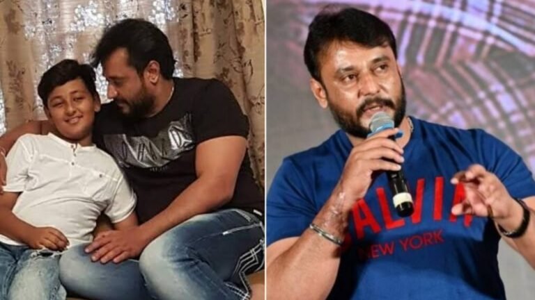 ಮಗನನ್ನು ಚಿತ್ರರಂಗಕ್ಕೆ ಯಾವಾಗ ಕರೆ ತರುತ್ತಿರ ಎಂದು ಕೇಳಿದ ಪ್ರಶ್ನೆಗೆ ಡಿ ಬಾಸ್ ಕೊಟ್ಟ ಉತ್ತರವೇನು ಗೊತ್ತ‌.?