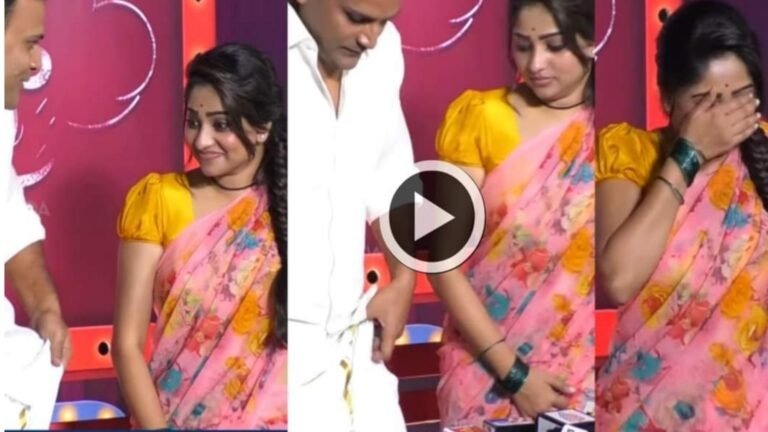 ಪ್ರೆಸ್ ಮೀಟ್ ನಲ್ಲಿ ನಟ ಧನಂಜಯ್ ಪಂಚೆ ಉದುರಿ ಬಿದ್ದಿದ್ದನ್ನು ನೋಡಿ ನಾಚಿ ನೀರದ ರಚಿತಾ ರಾಮ್. ಈ ಕ್ಯೂಟ್ ವಿಡಿಯೋ ನೋಡಿ.