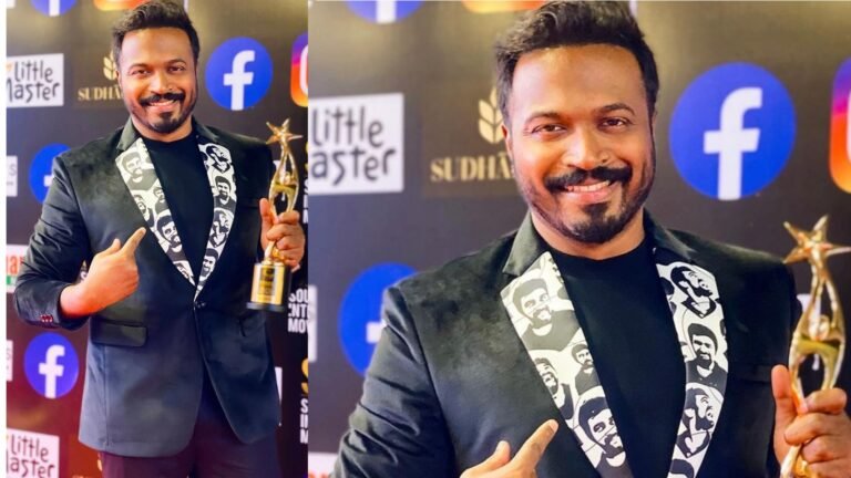 ಚಿರು ಫೋಟೋ ಇರುವ ಬ್ಲೇಜರ್ ಧರಿಸಿ ಅವಾರ್ಡ್ ಸ್ವೀಕರಿಸಿದ ಪನ್ನಗಭರಣ, ಸ್ನೇಹಿನಿಗೆ ಕೊಟ್ಟ ಗೌರವ ನೋಡಿ ಮೆಚ್ಚಿದ ನೆಟ್ಟಿಗರು.