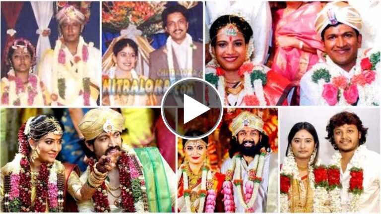 ಒಂದೇ ವಿಡಿಯೋದಲ್ಲಿ ಚಂದನವನದ ಎಲ್ಲಾ ಸೆಲೆಬ್ರಿಟಿಗಳ ಮದುವೆಯ ಕ್ಯೂಟ್ ಫೋಟೋಸ್ ನೋಡಿ.!