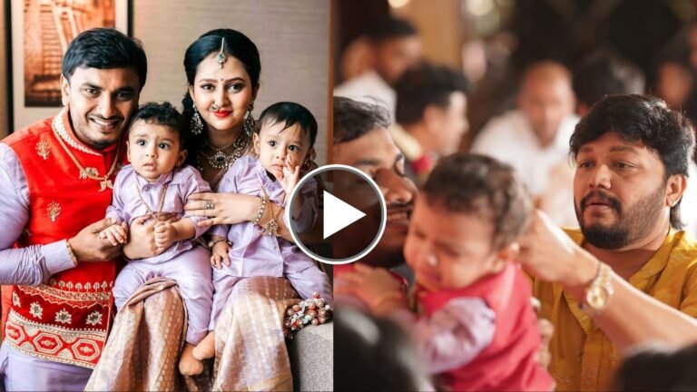 ನಟಿ ಅಮೂಲ್ಯ ಮಕ್ಕಳ ನಾಮಕರಣಕ್ಕೆ ಬಂದ ಗೋಲ್ಡನ್ ಸ್ಟಾರ್ ಗಣೇಶ್ ಮಕ್ಕಳಿಗೆ ಚಿನ್ನದ ಸರವನ್ನು ಉಡುಗೊರೆಯಾಗಿ ಕುತ್ತಿಗೆಗೆ ಹಾಕ್ತಿರೋ ವೈರಲ್ ವಿಡಿಯೋ ನೋಡಿ.