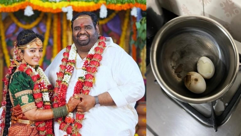 ನನ್ನ ಹೆಂಡ್ತಿಗೆ ಮೊಟ್ಟೆ ಬೇಯಿಸಲು ಕೂಡ ಬರಲ್ಲ ಎಂದು ಸೀದು ಹೋದ ಮೊಟ್ಟೆಯ ಪೋಟೋ ಶೇರ್ ಮಾಡಿ, ನಟಿ ಮಹಾಲಕ್ಷ್ಮಿ ಕಾಳು ಎಳೆದ ನಿರ್ಮಾಪಕ ರವಿಂದರ್