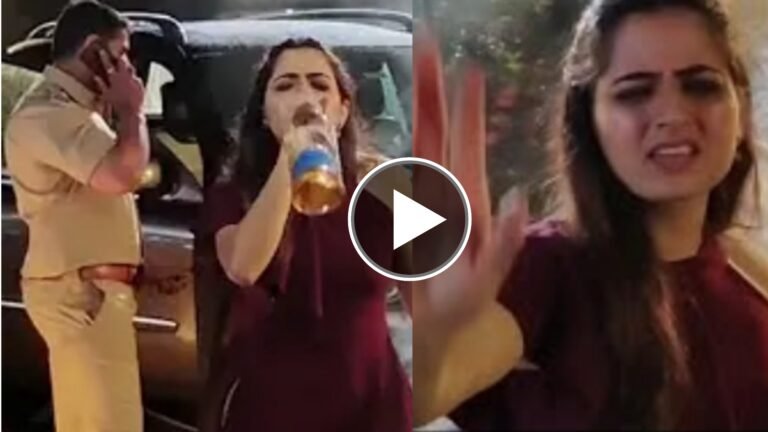 ಕುಡಿದ ಮತ್ತಲ್ಲಿ, ಪೋಲಿಸ್ ಗೆ ಅವಾಜ್ ಹಾಕಿ ನಡು ರಸ್ತೆಯಲ್ಲೆ ರಂಪಾಟ ಮಾಡಿದ ನಟಿ ಆಶಿಕಾ‌ ರಂಗನಾಥ್ ವೈರಲ್ ವಿಡಿಯೋ.