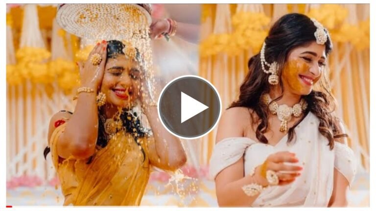 ಹಳದಿ ಶಾಸ್ತ್ರದ ಅರಿಶಿಣದಲ್ಲಿ ಮಿಂದೆದ್ದ ನಟಿ ಅದಿತಿ ಪ್ರಭುದೇವ ಈ ಕ್ಯೂಟ್ ವಿಡಿಯೋ ನೋಡಿ, ದೇವತೆಯೇ ಧರೆಗಿಳಿದ ಹಾಗೇ ಕಂಗೊಳಿಸುತ್ತಿದ್ದಾರೆ.