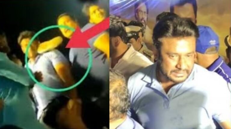 ನಟ ದರ್ಶನ್ ಮೇಲೆ ಚಪ್ಪಲಿ ಎಸೆದು ವಿ-ಕೃ-ತಿ ಮೆರದ ಮಹಿಳೆ, ಆದರೂ ಕೂಡ “ಹೋಗಲಿ ಬಿಡು ಚಿನ್ನ, ಇಂಥ ಅವಮಾನ ನಾನು ಸಾಕಷ್ಟು ಅನುಭವಿಸಿದ್ದೇನೆ” ಎಂದು ದೊಡ್ಡ ಗಣ ತೋರಿದ ದರ್ಶನ್.