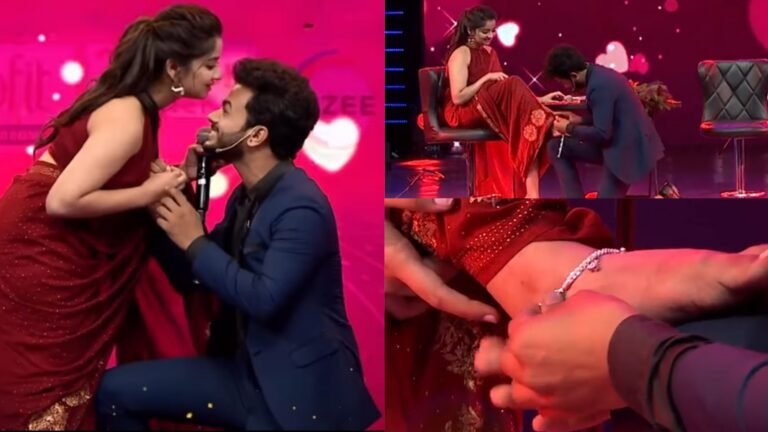 ಜೀ ಕನ್ನಡ ವೇದಿಕೆ ಮೇಲೆ ನಟಿ ಪ್ರಿಯಾಗೆ ಪ್ರಪೋಸ್ ಮಾಡಿ ಕಾಲಿಗೆ ಕಾಲ್ಗೆಜ್ಜೆ ತೊಡಿಸಿದ ನಟ ಸಿದ್ದು ಮೂಲಿಮನಿ ಈ ಕ್ಯೂಟ್ ವಿಡಿಯೋ ನೋಡಿ ನಿಜಕ್ಕೂ ಫಿದಾ ಆಗ್ತಿರಾ