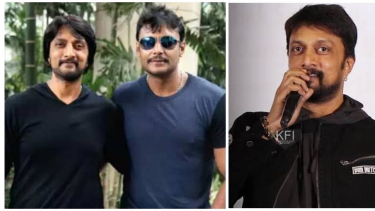 ನಾನು & ದರ್ಶನ್ ಸೂರ್ಯ ಚಂದ್ರ ಇದ್ದ ಹಾಗೆ, ನಾವಿಬ್ಬರು ಒಟ್ಟಿಗೆ ಕಾಣಲು ಸಾಧ್ಯವಿಲ್ಲ ಆದರೆ ನಾವಿಲ್ಲದೆ ಜಗವಿಲ್ಲ ಎಂದ ಕಿಚ್ಚ ಸುದೀಪ್ ವಿಡಿಯೋ ವೈರಲ್.