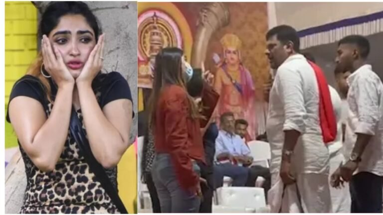 ಸೆಲ್ಫಿ ಕೇಳಿದ ಯುವಕನಿಗೆ ಕಪಾಲ ಮೋಕ್ಷ ಮಾಡಿದ ಬಿಗ್ಬಾಸ್ ಖ್ಯಾತಿಯ ಸಾನ್ಯ ಅಯ್ಯರ್, ಕೋಪಗೊಂಡ ಯುವಕ ಸಾನ್ಯಾ ಕೆನ್ನೆಗೆ ಭಾರಿಸಿದ್ದಾನೆ ಈ ವಿಡಿಯೋ ನೋಡಿ ಪಕ್ಕಾ ಶಾ-ಕ್ ಆಗ್ತೀರಾ.