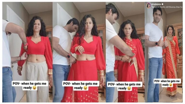 ಲೈವ್ ನಲ್ಲಿಯೇ ಸೀರೆ ಉಡಿಸಿಕೊಂಡ ನಟ ಡೈಸಿ ಬೋಪಣ್ಣ, ಈ ವೈರಲ್ ವಿಡಿಯೋ ನೋಡಿ ನೆಟ್ಟಿಗರು ಹೇಳಿದ್ದೇನು ಗೊತ್ತ.?