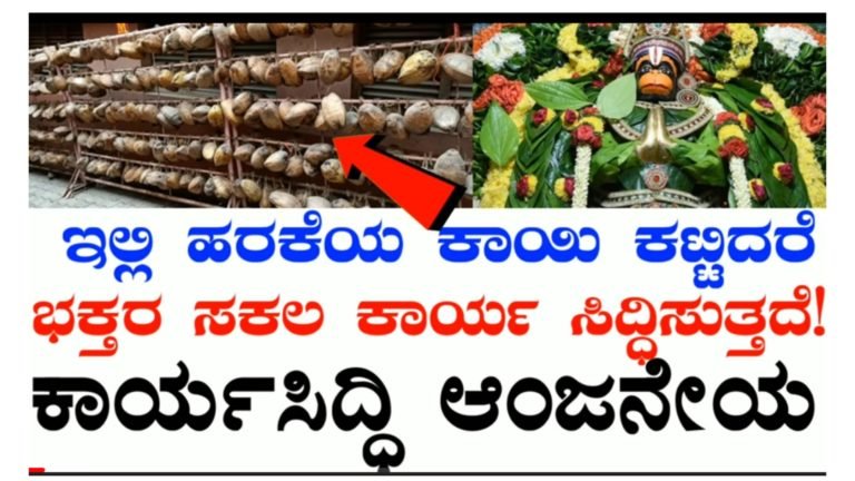 ಇಲ್ಲಿ ಹರಕೆ ಕಾಯಿ ಕಟ್ಟಿದ್ರೆ ಸಾಕು ಭಕ್ತರ ಎಲ್ಲಾ ಇಷ್ಟಾರ್ಥಗಳು ಸಿದ್ದಿ ಆಗುತ್ತದೆ, ಮದುವೆ, ಸಂತಾನ, ಉದ್ಯೋಗ, ಹಣಕಾಸಿನ ಸಮಸ್ಯೆ ಏನೇ ಇರಲಿ ವಾರದೊಳಗೆ ಪರಿಹಾರ ಸಿಗುತ್ತೆ ಈ ದೇವಾಲಯ ಎಲ್ಲಿದೆ ಗೊತ್ತಾ.?