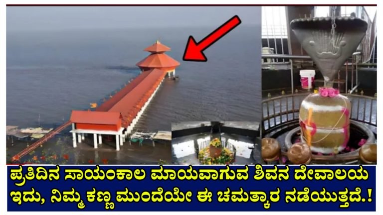 ಪ್ರತಿದಿನ ಸಾಯಂಕಾಲ ಮಾಯವಾಗುವ ಶಿವನ ದೇವಾಲಯ ಇದು, ನಿಮ್ಮ ಕಣ್ಣ ಮುಂದೆಯೇ ಈ ಚಮತ್ಕಾರ ನಡೆಯುತ್ತದೆ.! ಈ ದೇಗುಲ ಎಲ್ಲಿದೆ ಗೊತ್ತಾ.?
