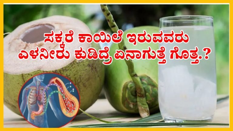 ಸಕ್ಕರೆ ಕಾಯಿಲೆ ಇರುವವರು ಎಳನೀರು ಕುಡಿದ್ರೆ ಏನಾಗುತ್ತೆ ಗೊತ್ತ.? ಇಂದೇ ತಿಳಿಯಿರಿ ನಿರ್ಲಕ್ಷ್ಯ ಮಾಡಬೇಡಿ.!