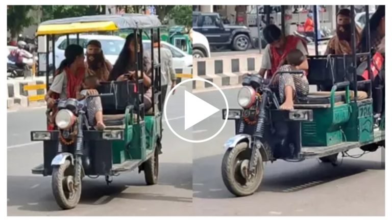 ಮಡಿಲಿನಲ್ಲಿ ಮಗುವಿಟ್ಟುಕೊಂಡು ಆಟೋ ಏರಿ ಜೀವನದ ಬಂಡಿ ಎಳೆಯುವ ಮಹಾತಾಯಿ.! ಮಾತೃ ವಾತ್ಸಲ್ಯ ಅಂದರೆ ಇದೇ ಅಲ್ಲವೇ.!