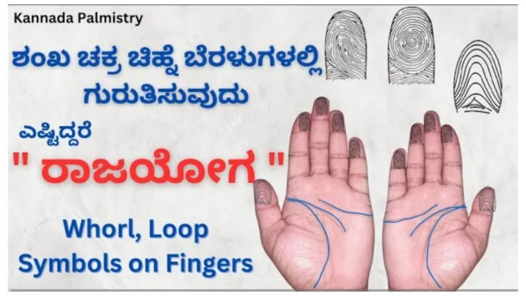 ಶಂಖ, ಚಕ್ರ ಚಿಹ್ನೆ ಗುರುತಿಸುವುದು ಹೇಗೆ.? ಎಷ್ಟಿದ್ದರೆ ರಾಜಯೋಗ, ಯಾವುದಕ್ಕೆ ಏನು ಫಲ ನೋಡಿ.!