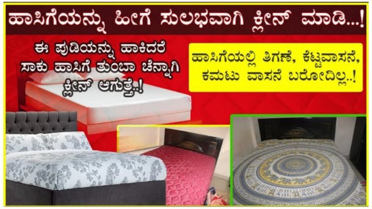 ಈ ರೀತಿ ಮಾಡಿ ಹಾಸಿಗೆಯಲ್ಲಿ ತಿಗಣೆ, ಕೆಟ್ಟವಾಸನೆ, ಮುಗ್ಗುಲು ವಾಸನೆ ಬರೋದಿಲ್ಲ.!