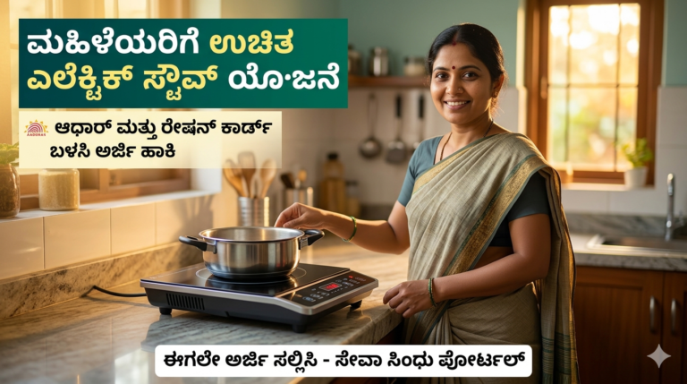 ರೇಷನ್ ಕಾರ್ಡ್ ಇದ್ದರೆ ಸಾಕು! ಪಡೆಯಿರಿ ಉಚಿತ Electric Stove – ಅರ್ಜಿ ಸಲ್ಲಿಸುವ ಸುಲಭ ವಿಧಾನ ಇಲ್ಲಿದೆ.